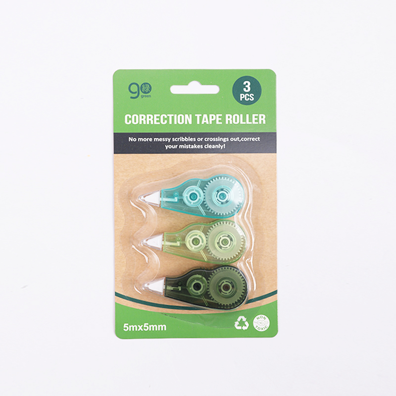 Корректирующая лента BEIFA BACT914 корпус из переработанного пластика 5мм*5м 3шт/упак.