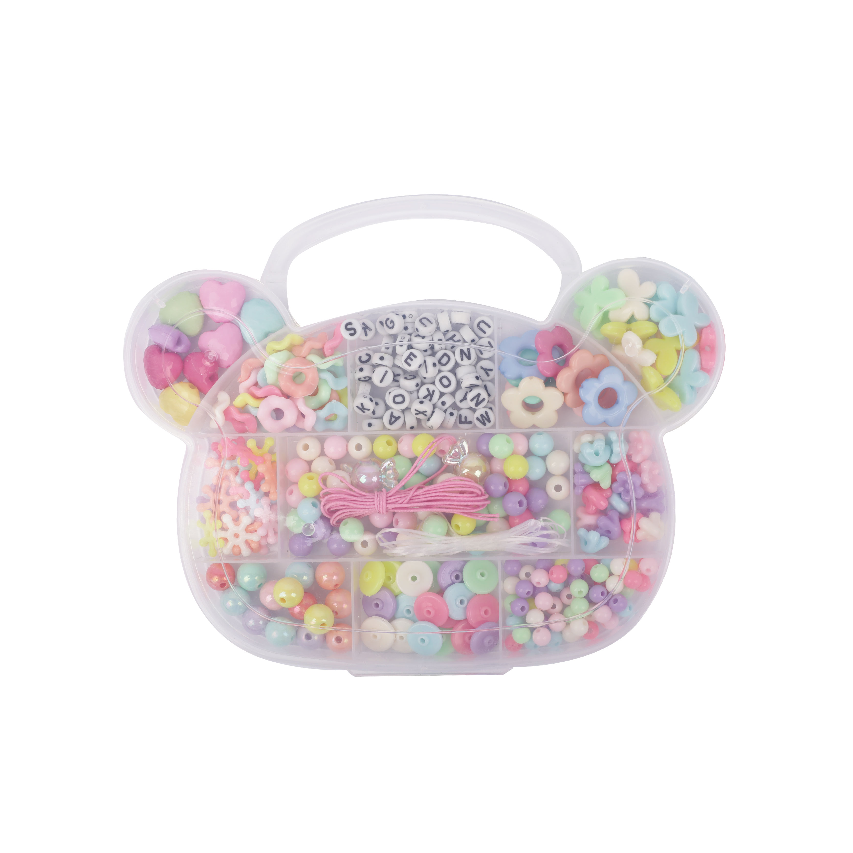 Набор бусин для творчества BEIFA BDIY613 250шт бусины в наборе