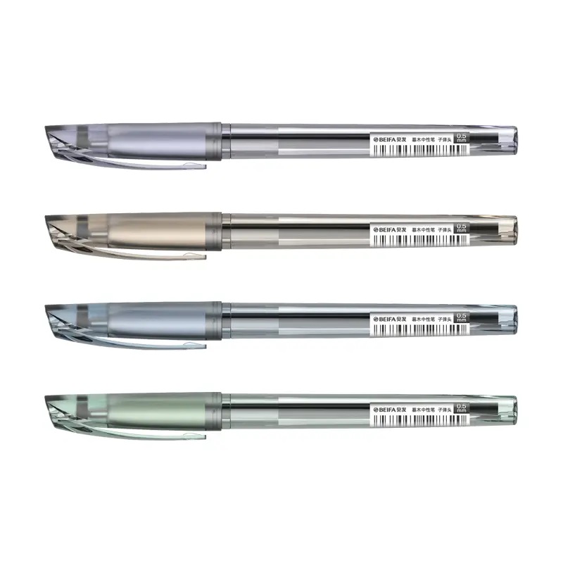 Ручка гелевая BEIFA GPF0164001 0.5мм черные чернила
