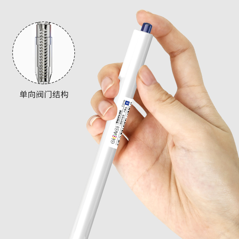 Гелевая ручка автоматическая стандартные цвета BEIFA GPF0064001 “DIDADI” 6цв