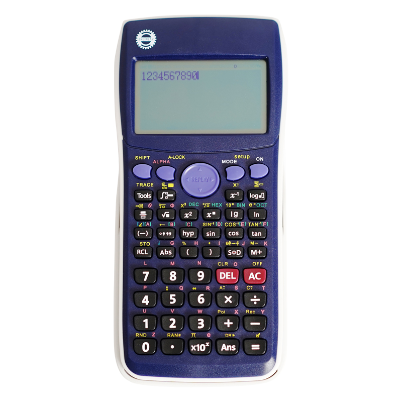 Графический калькулятор BEIFA BF-TX800 питание от батарейки 18.2*8.6*2.6см 2800 фнукций цветная коробка синий