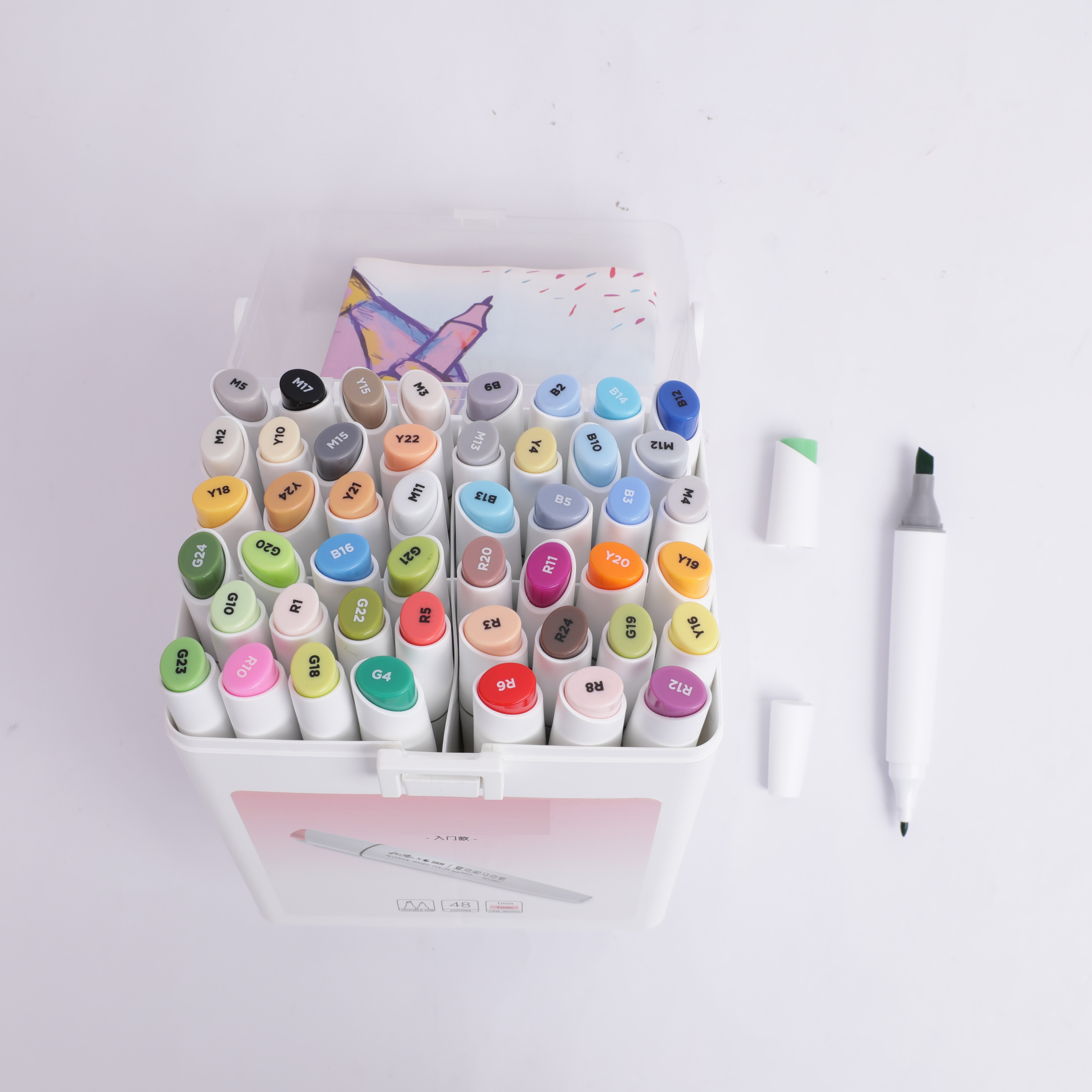 Маркеры для скетчинга BEIFA BF9401-48 48цв