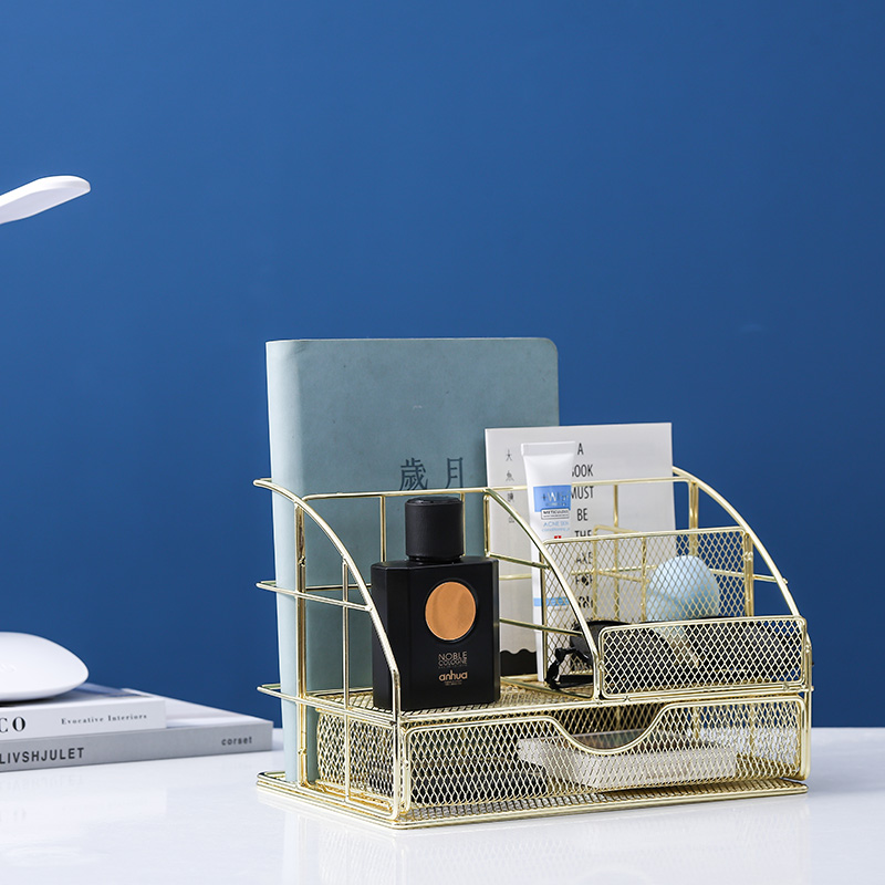 Подставка для документов и канцелярских принадлежностей BEIFA MQ7089 металлическая 22.5X15X15см