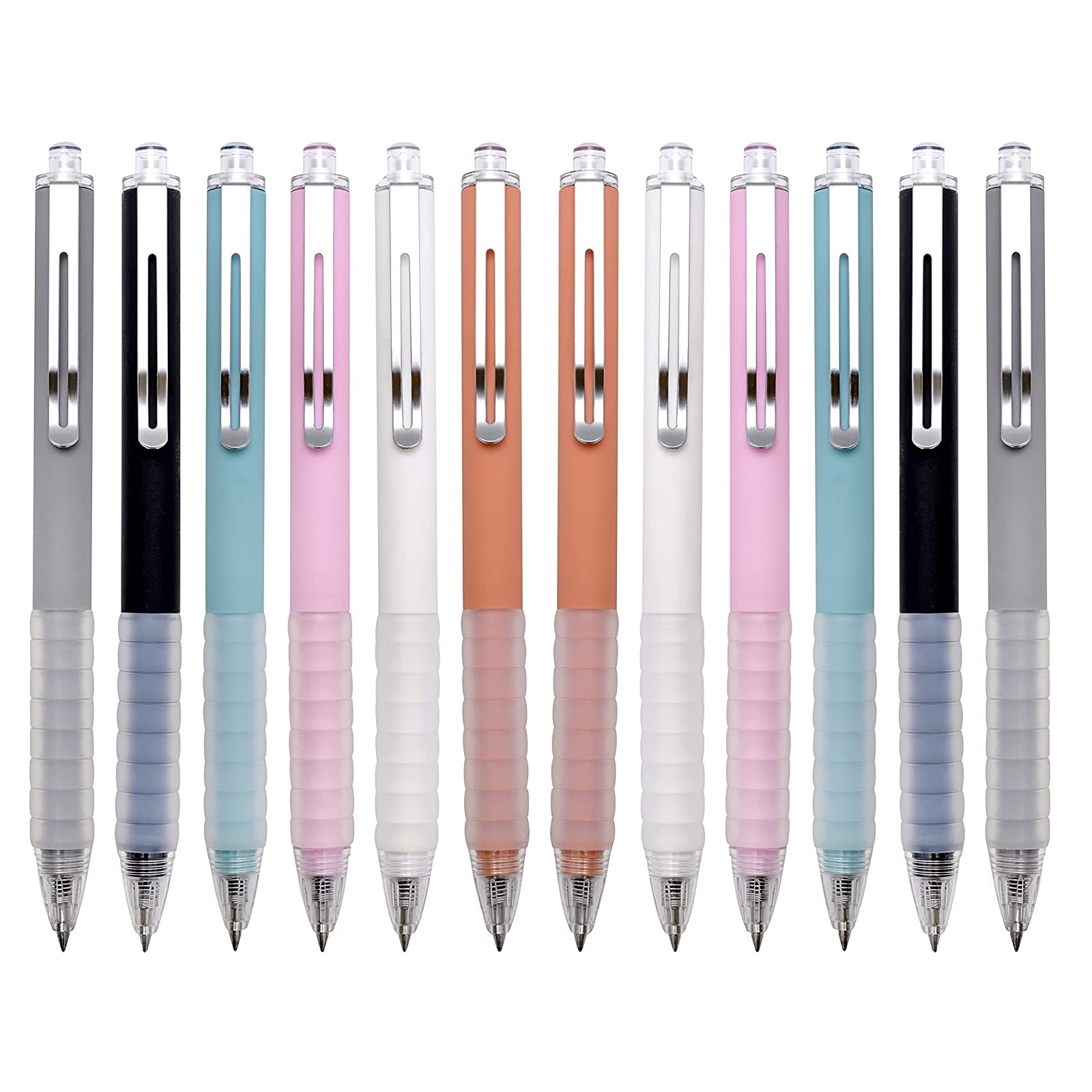 Ручка гелевая BEIFA BFGP0512 0.7мм черные чернила цветная коробка