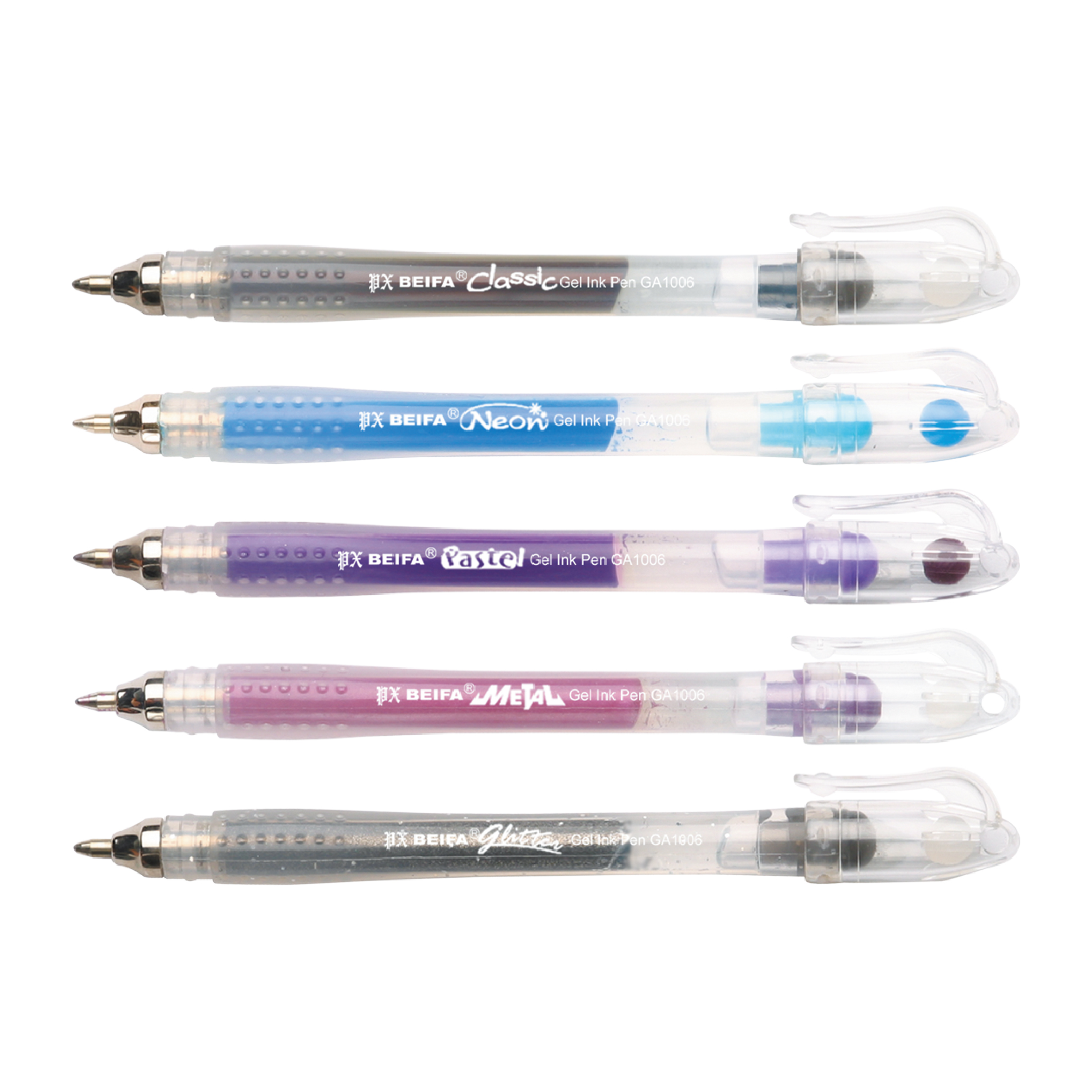 Ручка гелевая BEIFA GA100601 0.5/0.7/0.8мм