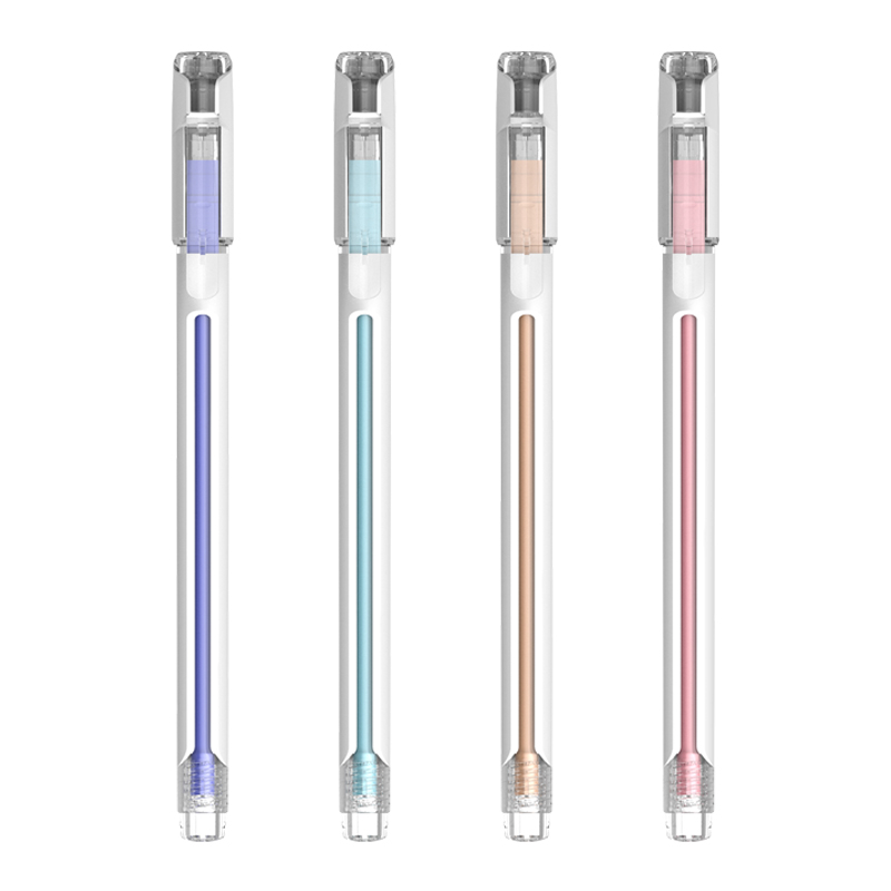 Ручка гелевая BEIFA GPF0074001 0.5мм черные чернила цветная коробка