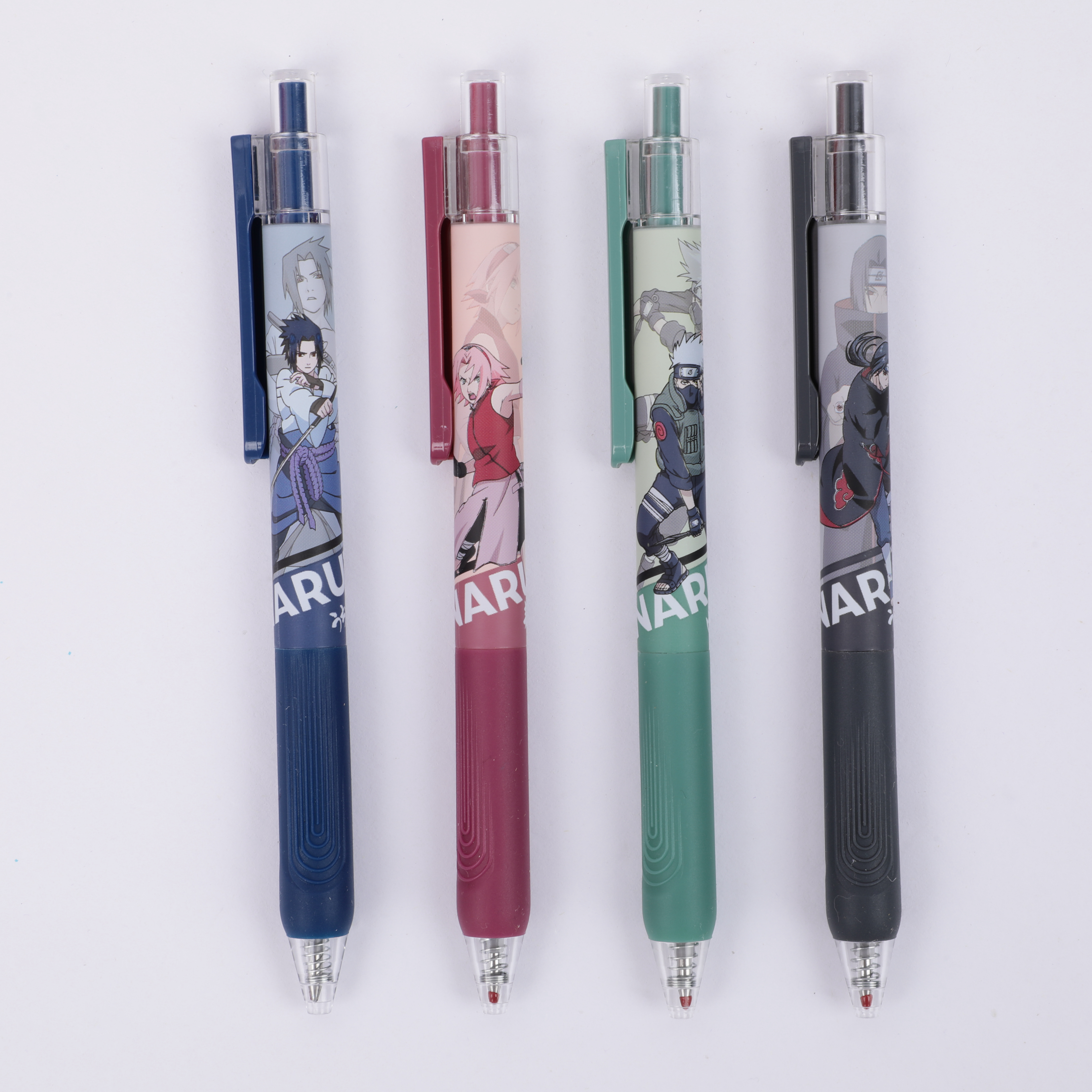 Ручка гелевая автоматическая BEIFA NS6451 0.5мм резиновая манжетка