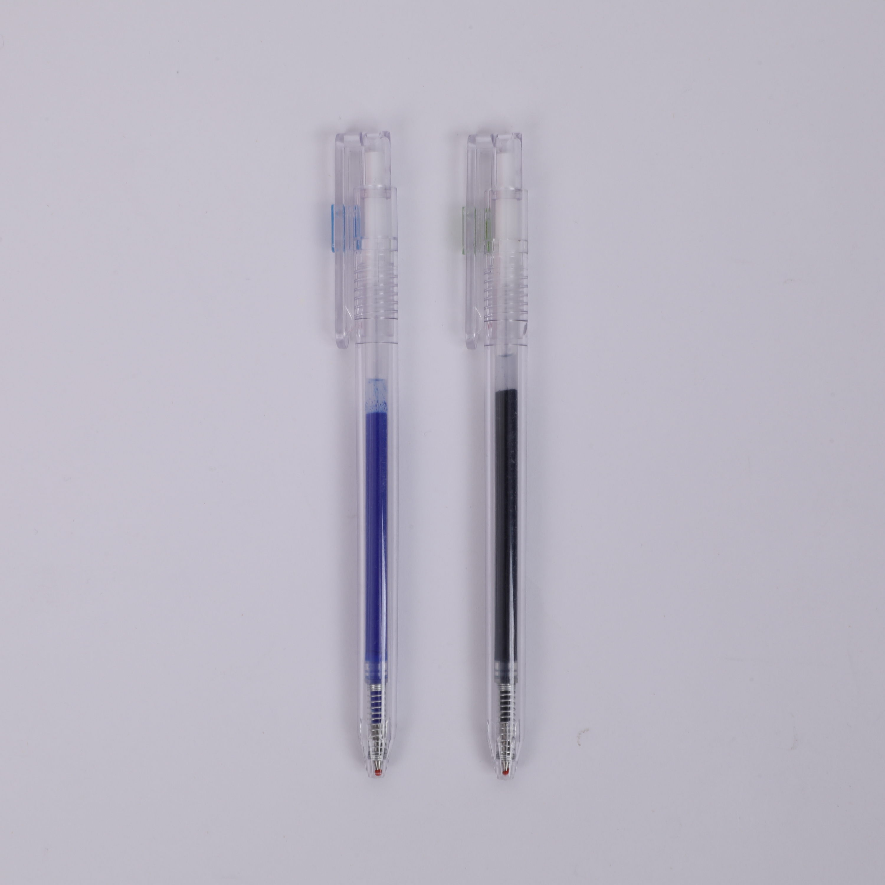 Ручка гелевая автоматическая BEIFA BF305 синие и черные чернила