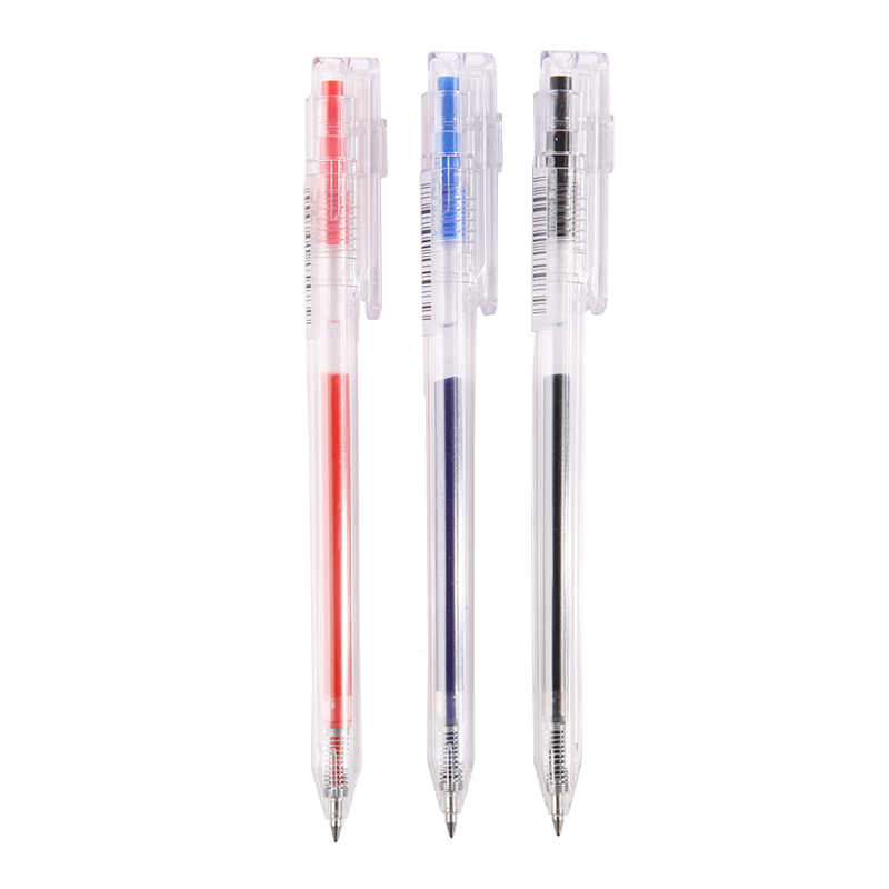 Ручка гелевая автоматическая BEIFA GPF0067003 0.5мм синие чернила цветная коробка