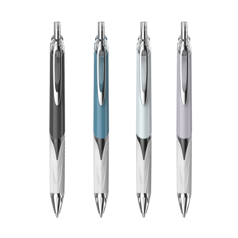 Ручка гелевая автоматическая BEIFA GPF0104001 0.5мм черные чернила цветная коробка