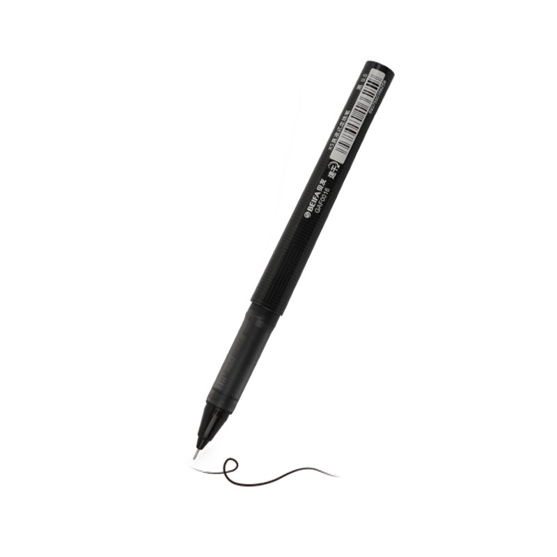 Ручка роллер BEIFA GAF0025001 0.5мм сменный катридж черные чернила цветная упаковка