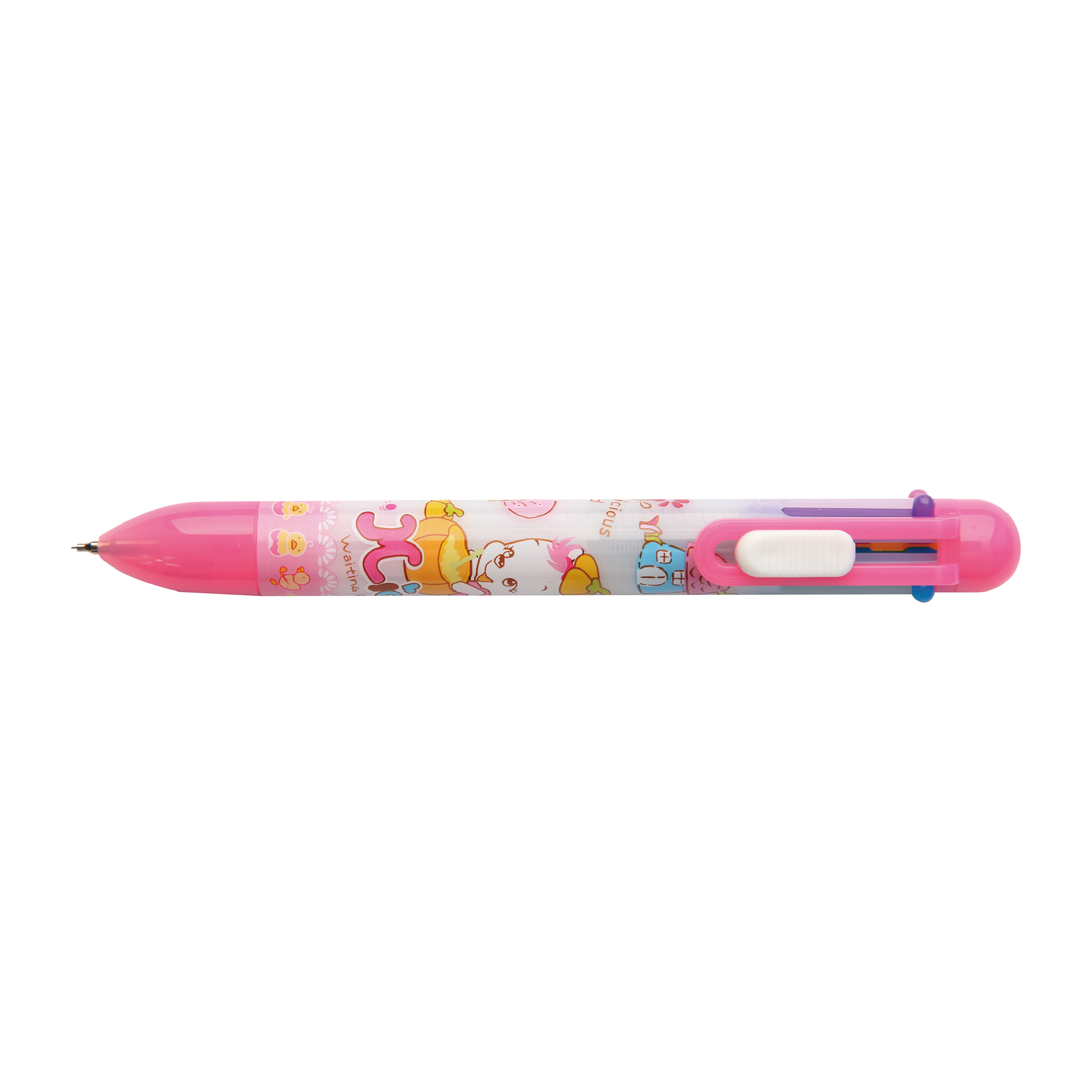 Ручка шариковая автоматическая+механический карандаш BEIFA KE1389 0.7/1.0мм 5цв в 1