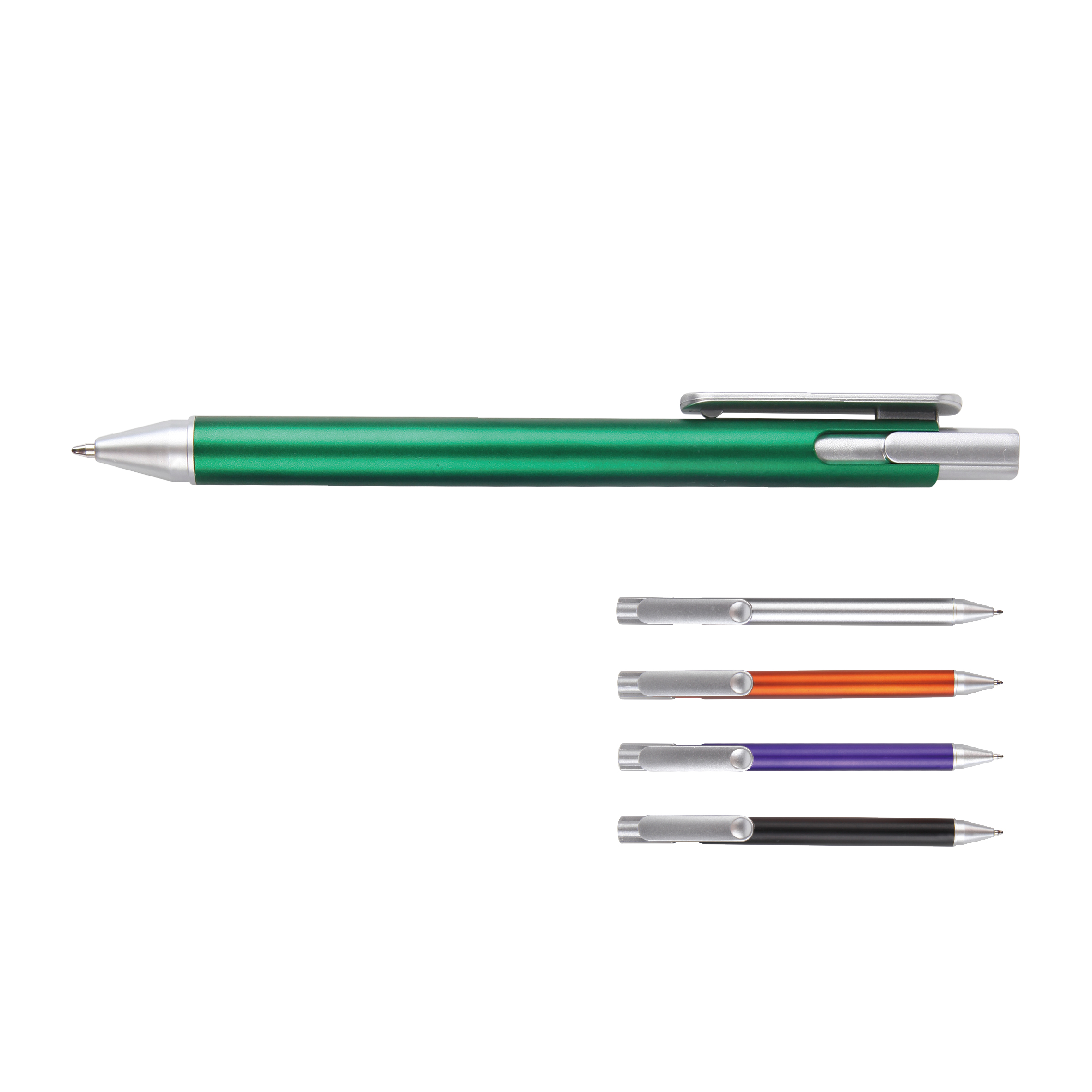 Ручка шариковая автоматическая BEIFA KB850500 металлический корпус 0.7/1.0мм