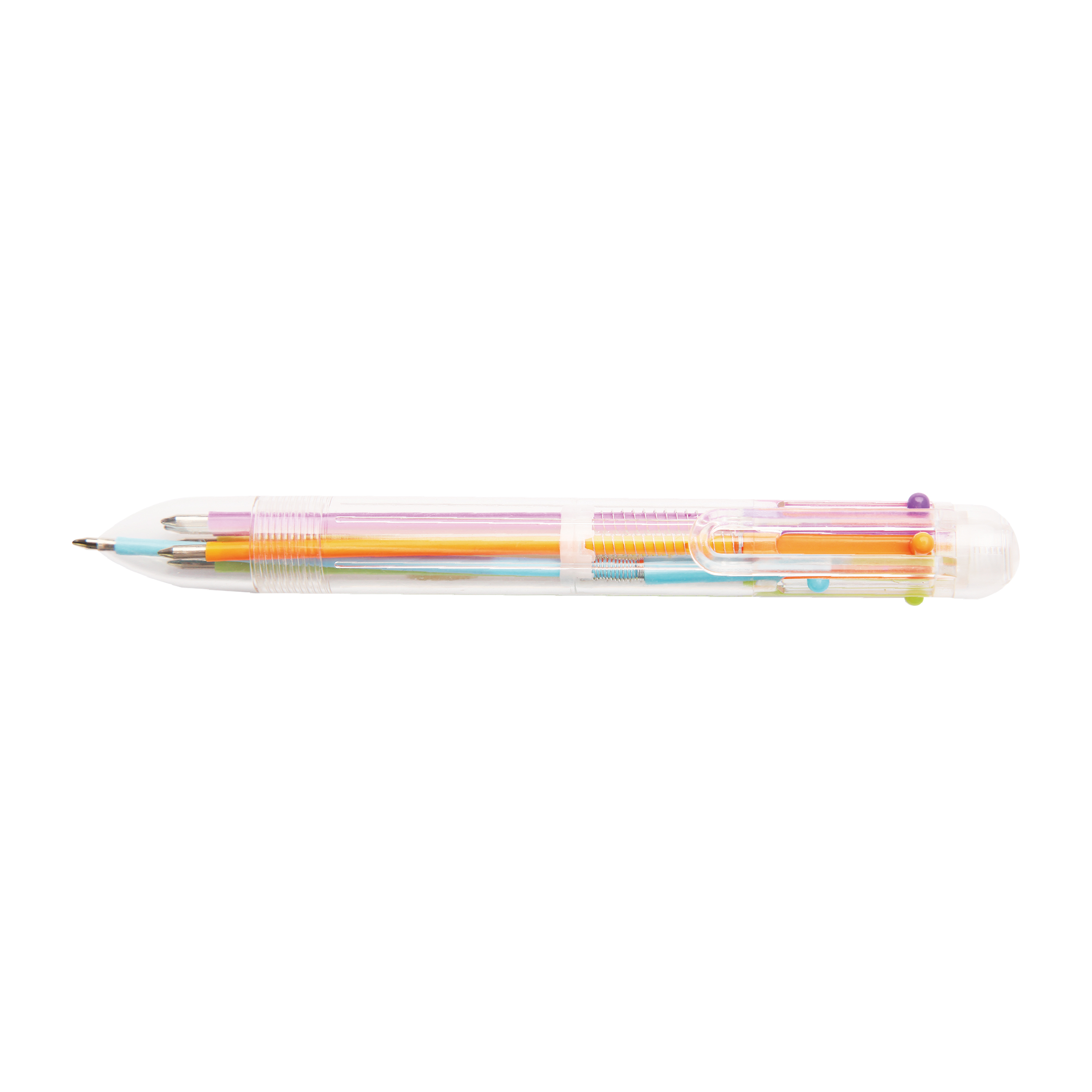 Ручка шариковая автоматическая BEIFA KE1387 0.7/1.0мм 6цв в 1