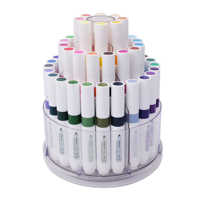 Фломастеры 48цв суперсмываемые чернила BEIFA GSF0023001